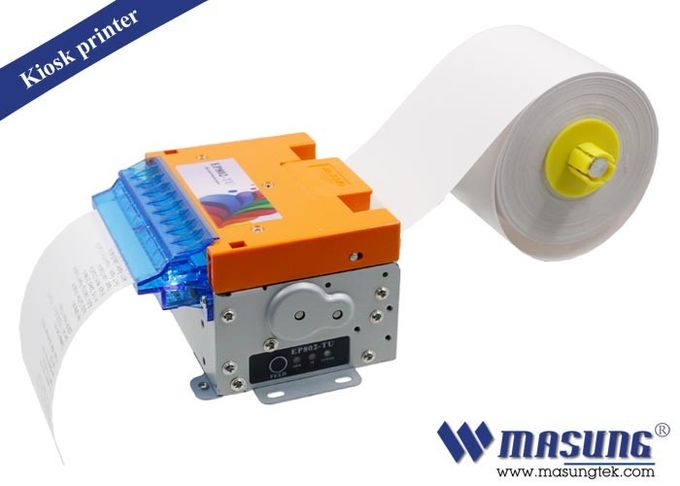 Métodos de instalación flexibles de los sensores del quiosco del recibo de los puntos diversos de la impresora 384 